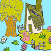 play Cute Farm House Coloring