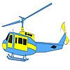 play Fast Helicopter Coloring