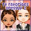 play Tv Favorites Dressup Game 2 - Greekie