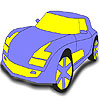 play Yellow Major Car Coloring