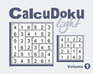 Calcudoku Light Vol 1