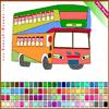 play Double Decker Bus Coloring