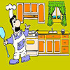 play Chef And Kitchen Coloring