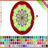 play Dart Board Coloring