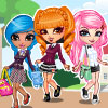 play Cutie Trend-School Girl Group Dress Up