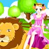 play Lion Princess Dressup