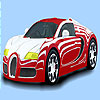 play Gorgeous Striped Car Coloring