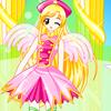 play Pink Angel Dressup