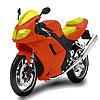 play Faster Motorbike Coloring
