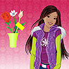 play Barbie Flowers Shop