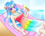 play Sunbath Girl On Beach
