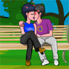 play Public Park Bench Kissing