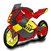 play Powerful Motorbike Coloring