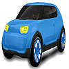 play Little Blue Car Coloring