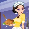 play Sweety Waitress Dress Up