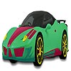 play Big Fabulous Car Coloring