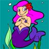 play Happy Mermaid Coloring