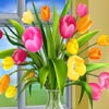 Tulips Vector Sliding