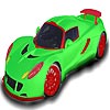 play Lightning Car Coloring