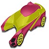 play Space Car Coloring