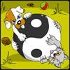 play Yin Yang Puppy And Kitty Coloring
