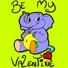 play Valentine Animals Coloring