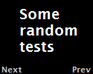 Some Random Tests