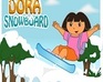 play Dora Snowboard