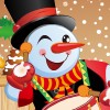 play The Funny Snowman Dress Up