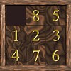 play 8 Square Slider Puzzle - Challenge