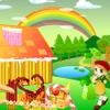 play Rainbow House Decoration