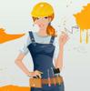 Paint Girl Dressup