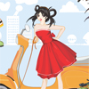 play Young Girl On Bike