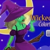 play Wicked Midnight Coloring Dress Up