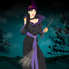 play Spooky Halloween Witch Dress Up