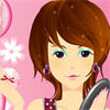 play Girl With Mirror Makeup