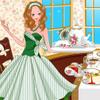 play Barbie Dining Room Decoration