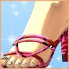 play Slingback Heels & Pedicure