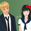 School Couple 2 Dress Up