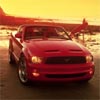 play Sunset Red Car