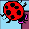 play Evil Lady Bug Pong