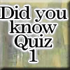 play Did You Know Quiz 1