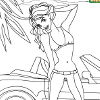 play Kid'S Coloring: Sports Girl