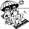 play Beach Coloring Book