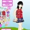 play My Flowery Dressup