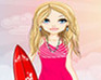 play Lovely Surfer Girl Dressup