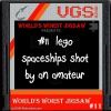 World'S Worst Jigsaw #11: Lego Spaceships Shot By An Amateur