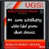 play World'S Worst Jigsaw #14: White Label Promo Album Sleeves