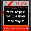 play World'S Worst Jigsaw #4: Old Computer Parts To Be Recycled