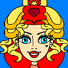 play Alice In Wonderland: The Red Queen Coloring